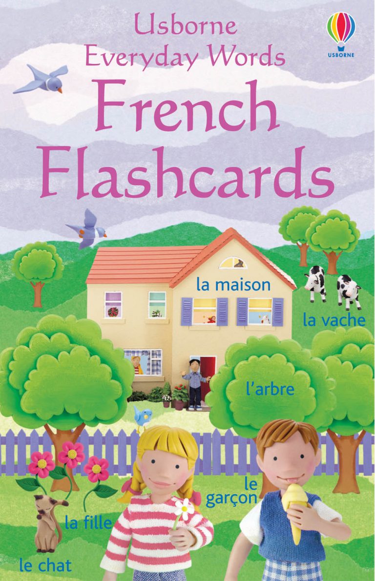 Usborne Everyday Words Flashcards French WordUnited