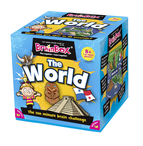 BrainBox Art Educational Brain Challenge Trivia Memory Game 