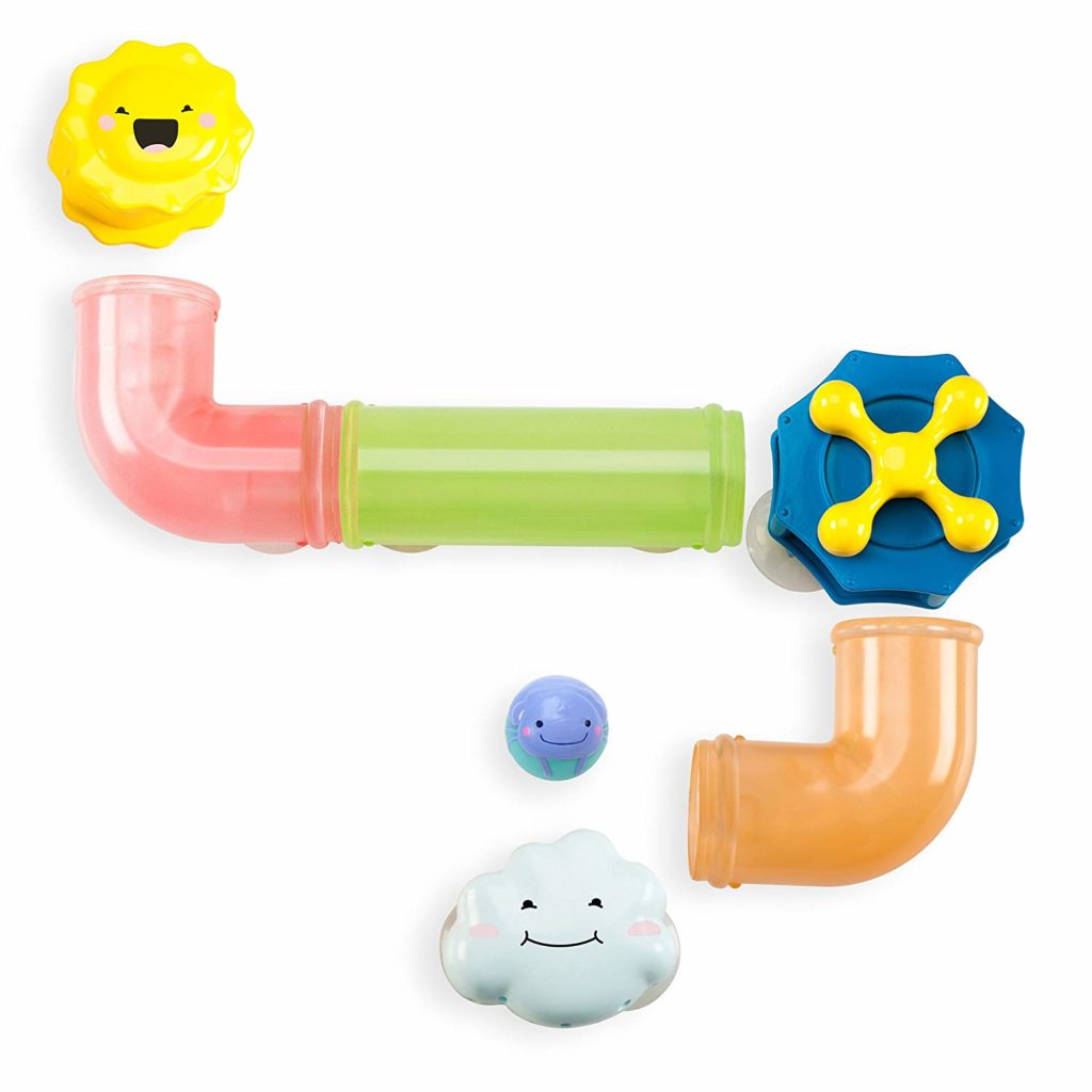 Learning Resources Bright Basics Slide and Splash Spouts (Bath Toys