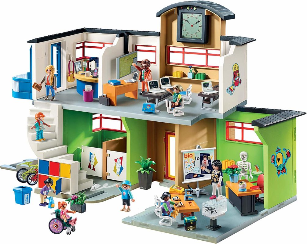 Playmobil 9453 Furnished School Building WordUnited