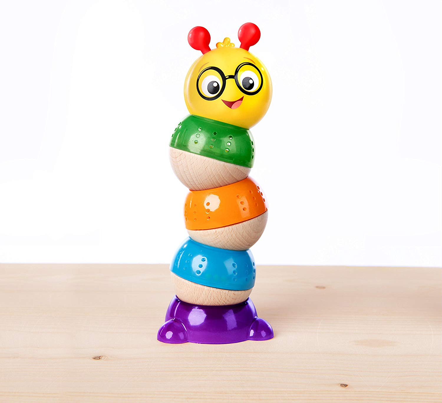 Baby Einstein Caterpillar Musical Balancing & Stacking Toy (Hape
