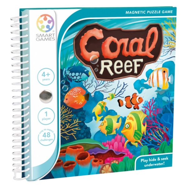 SmartGames Coral Reef magnetic puzzle game