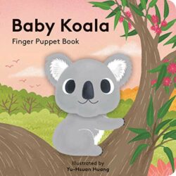baby koala finger puppet book