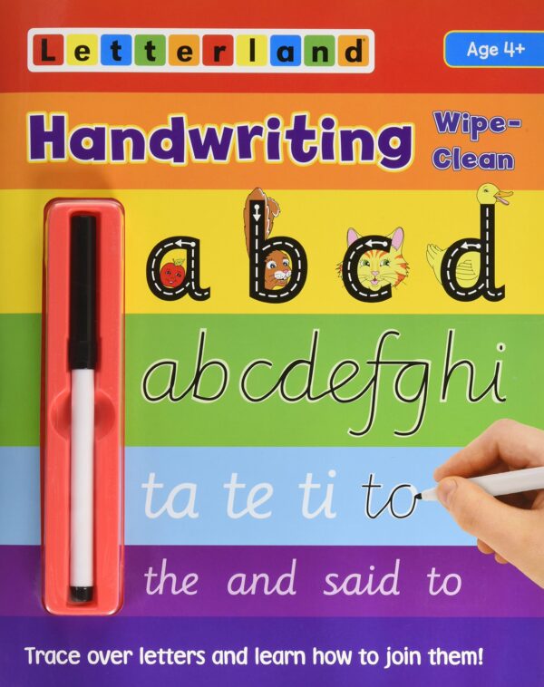Letterland Handwriting Wipe-clean Book
