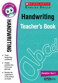 handwriting teacher resource book cover