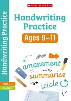 Scholastic handwriting practice workbook
